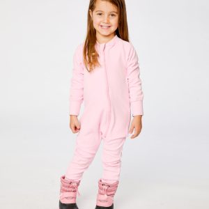One Piece Thermal Underwear Pale Pink - Image 2