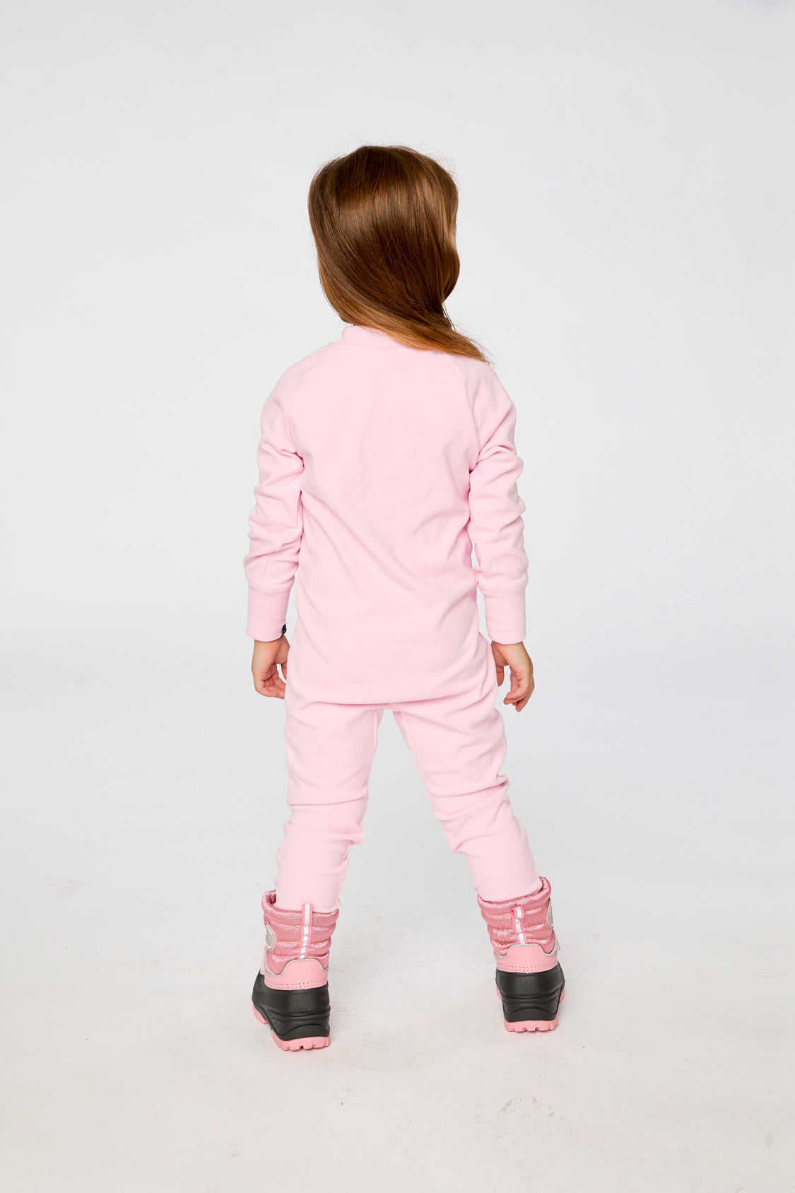 One Piece Thermal Underwear Pale Pink - Image 4