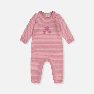 Knitted Romper Dusty Pink - Image 9