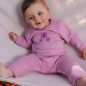 Knitted Romper Dusty Pink - Image 2