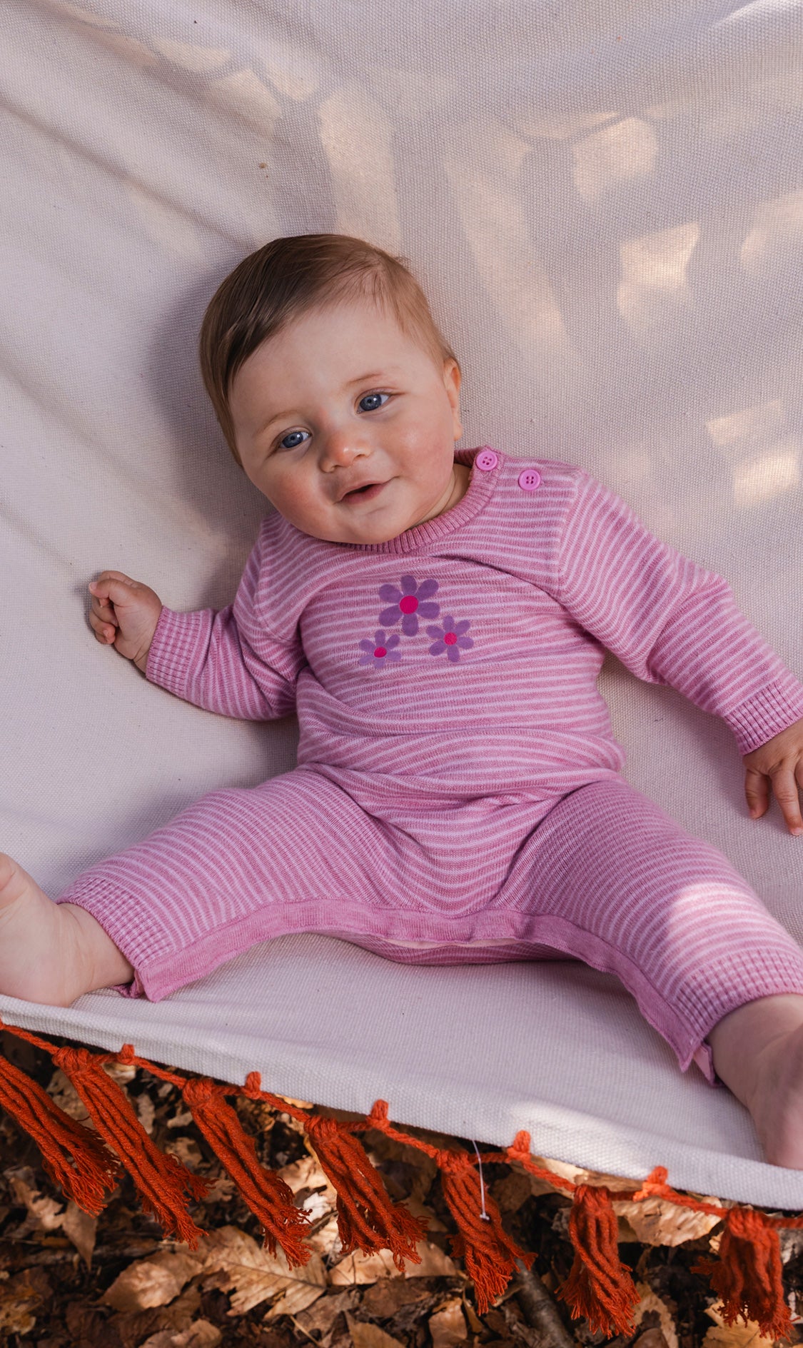 Knitted Romper Dusty Pink - Image 2