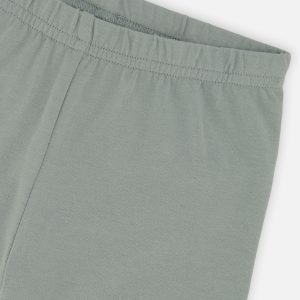 Baby Organic Cotton Leggings Sage Green - Image 3