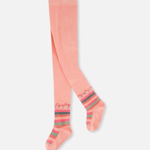 Tights Very Pale Pink And Green
