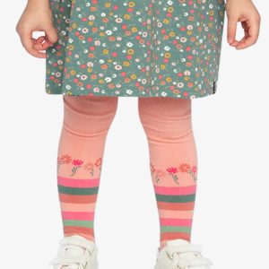 Tights Very Pale Pink And Green - Image 3