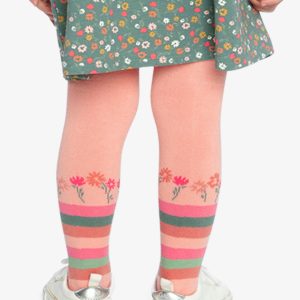 Tights Very Pale Pink And Green - Image 5