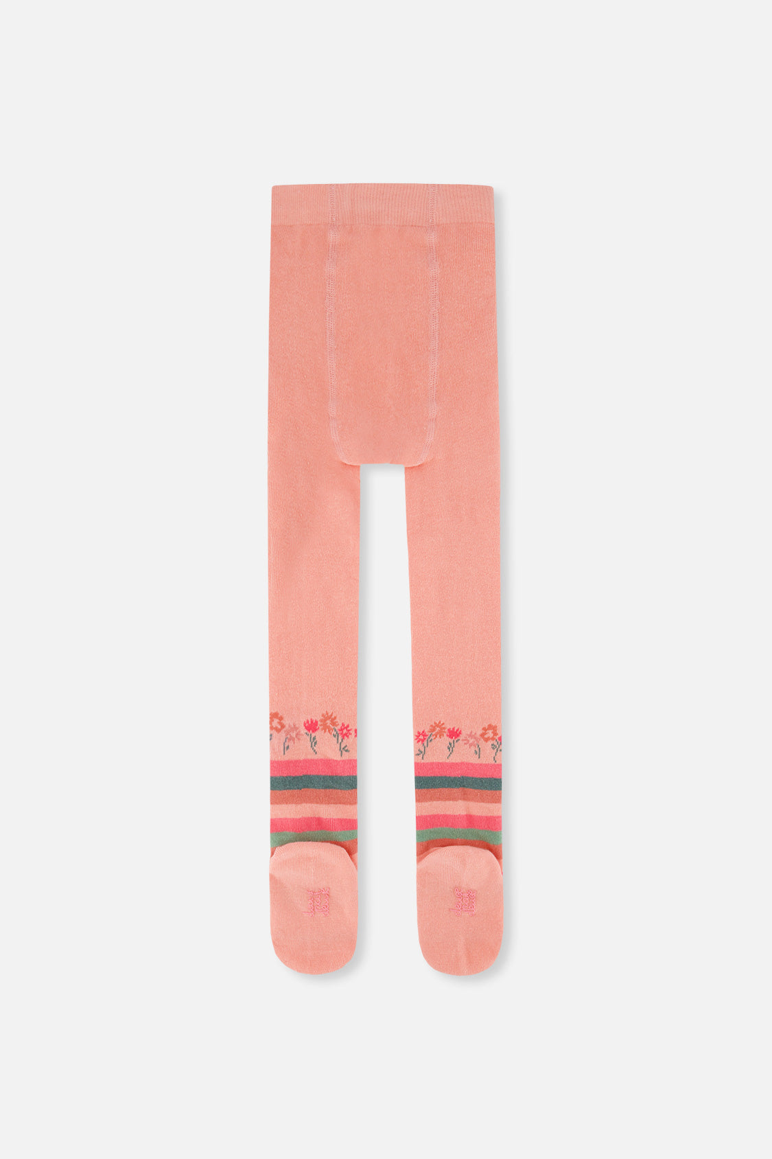 Tights Very Pale Pink And Green - Image 4