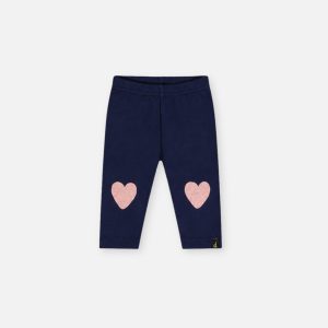 Baby Leggings Royal Blue And Pink