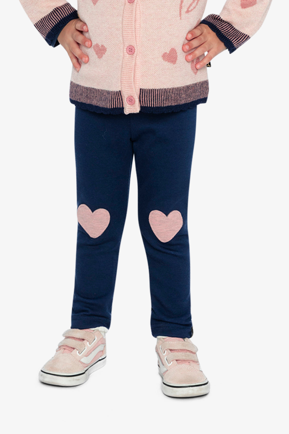 Leggings Royal Blue And Pink - Image 3