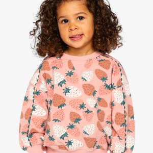 Alternative view of Sweatshirt Pink Strawberry Print