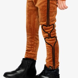 Velvet Leggings Brown - Image 3