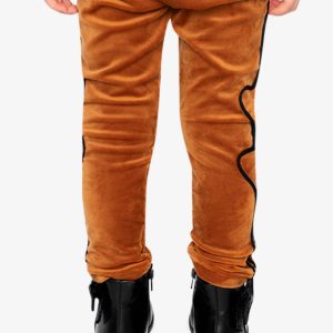 Velvet Leggings Brown - Image 4