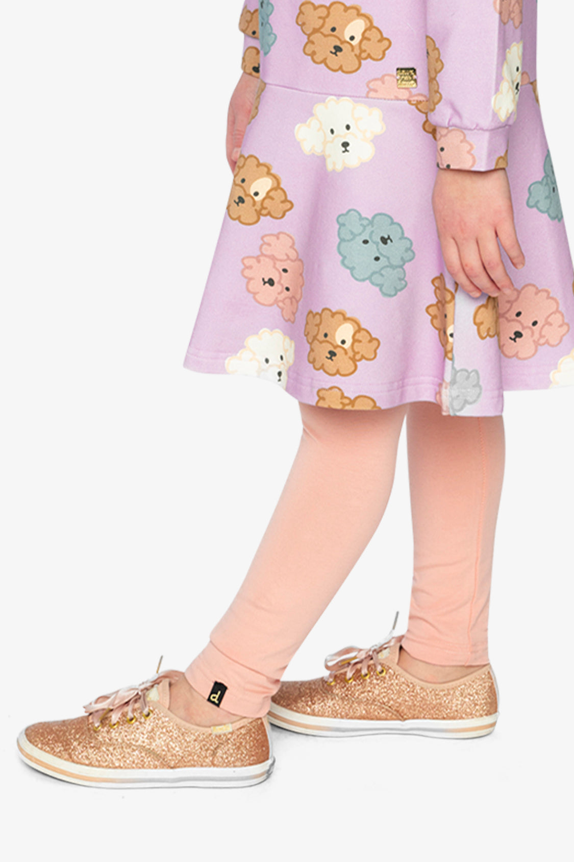 Organic Cotton Leggings Pink - Image 3