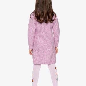 Poodle Knit Dress Lavender - Image 4