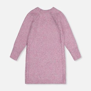 Poodle Knit Dress Lavender - Image 5