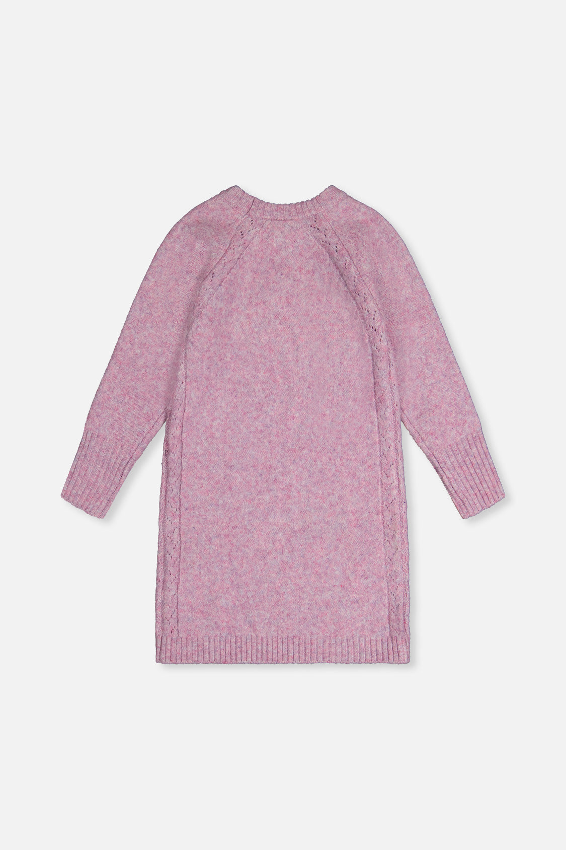 Poodle Knit Dress Lavender - Image 5