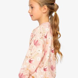 Sweatshirt Pink Printed Flowers - Image 3