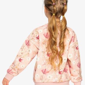 Sweatshirt Pink Printed Flowers - Image 4