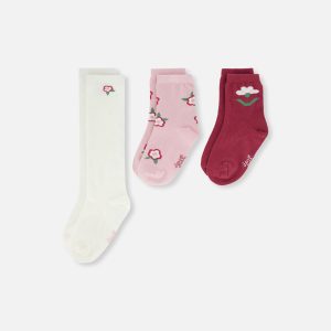 Socks Off-White And Pink - Image 7
