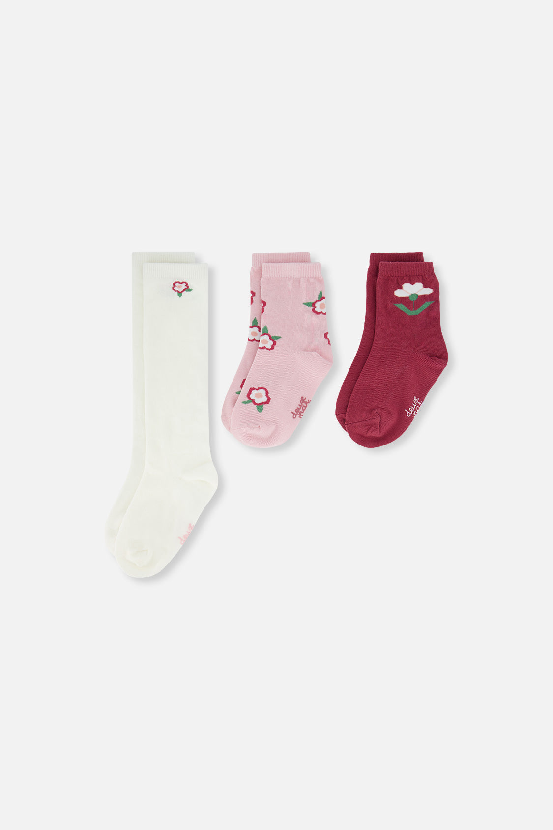 Socks Off-White And Pink - Image 7