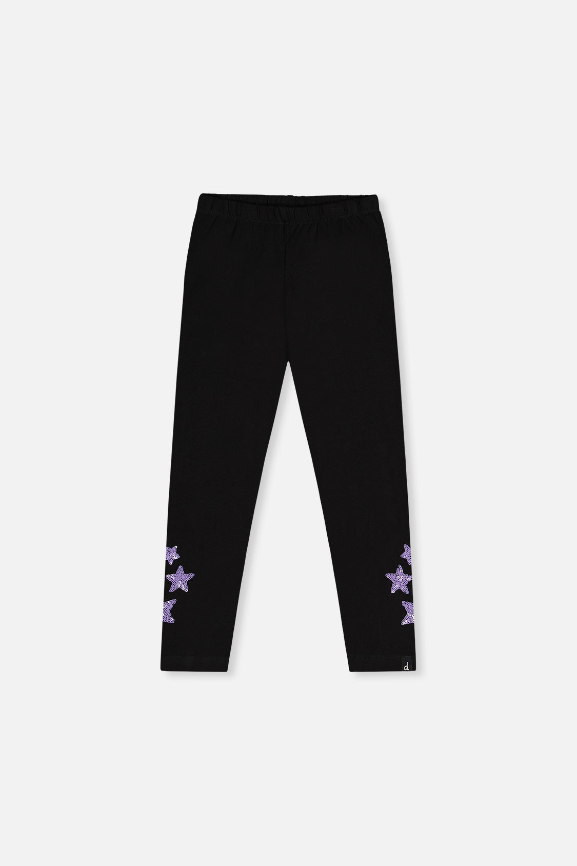 Organic Cotton Jersey Leggings Black - Image 8