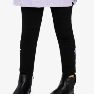Organic Cotton Jersey Leggings Black - Image 2