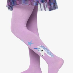 Knit Tights Violet - Image 2