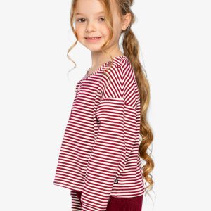 Soft Jersey Top Red And White Stripes - Image 3