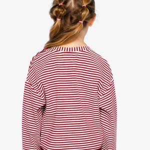 Soft Jersey Top Red And White Stripes - Image 4