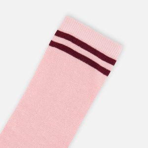 Socks Pale Dusty Pink And Navy - Image 5