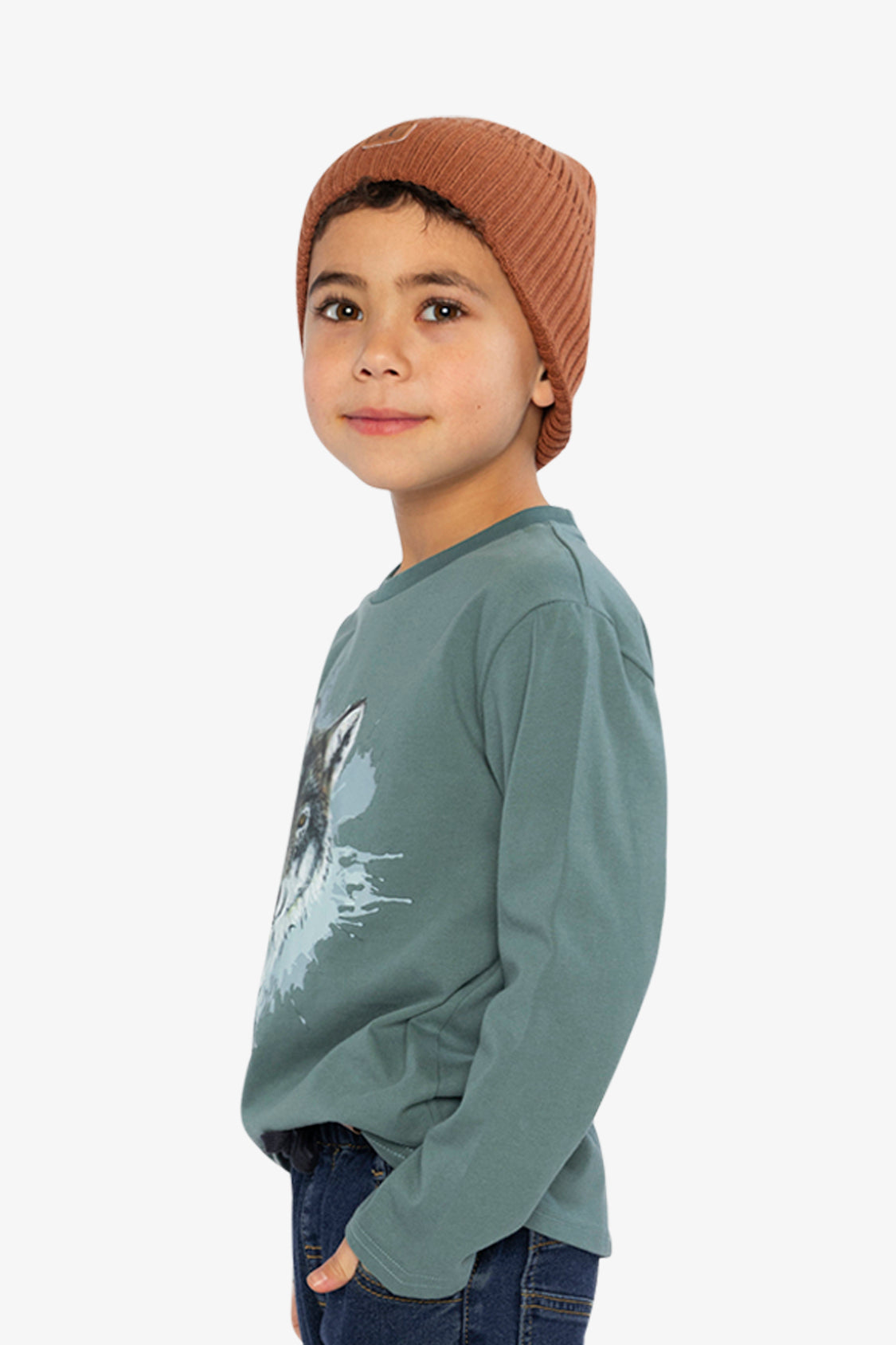 Long Sleeve T-Shirt Turquoise - Image 3