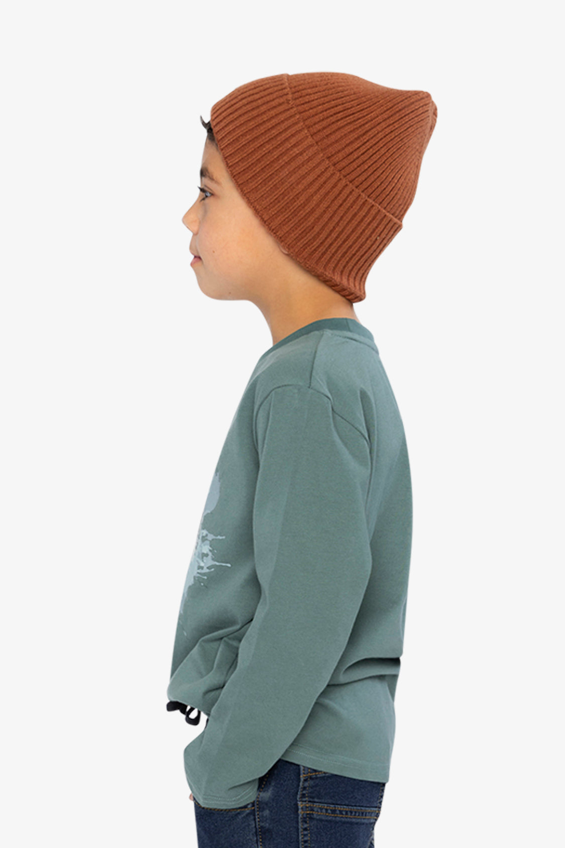 Long Sleeve T-Shirt Turquoise - Image 4