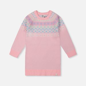 Knit Dress Light Pink