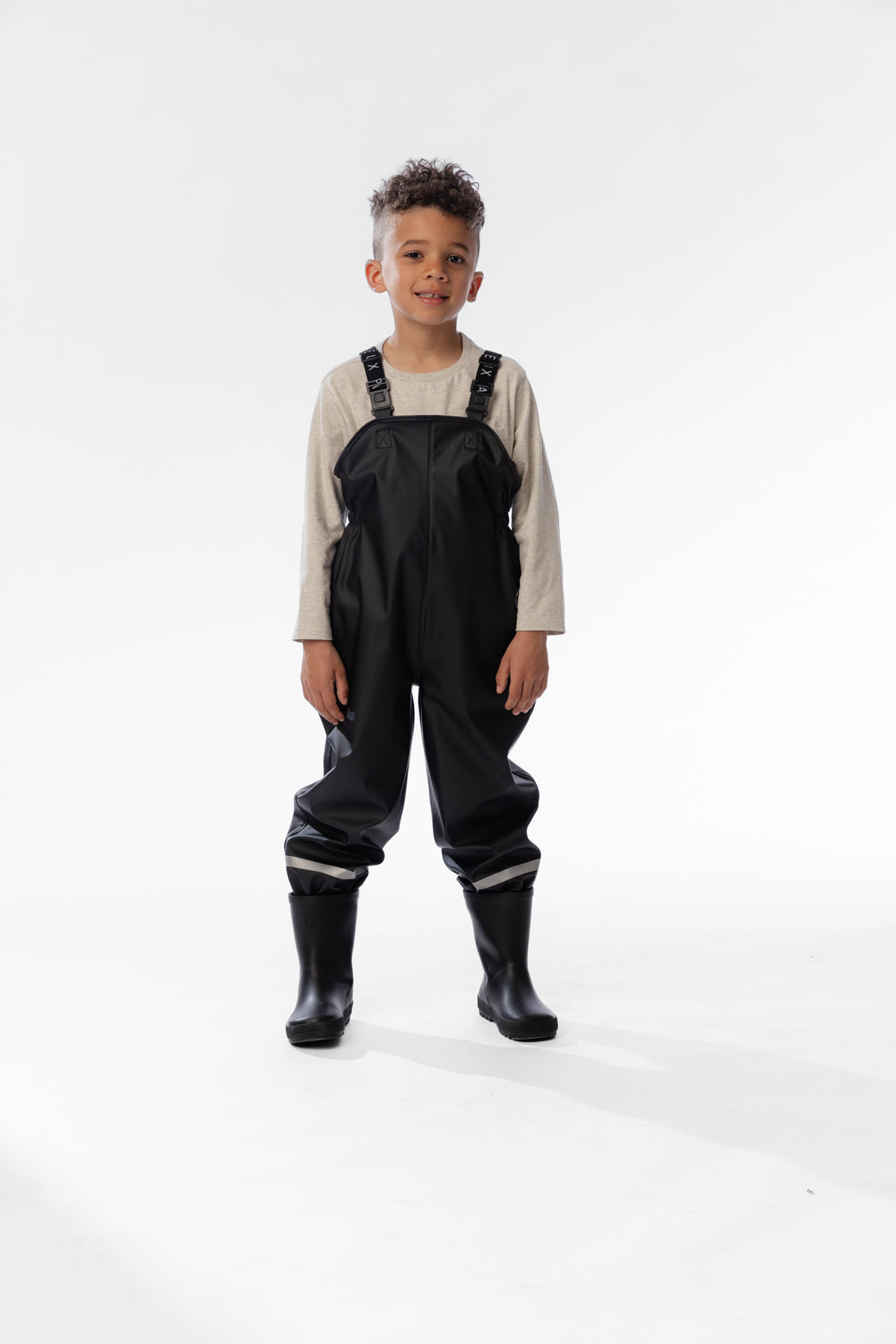 Rain Overalls Black - Image 4