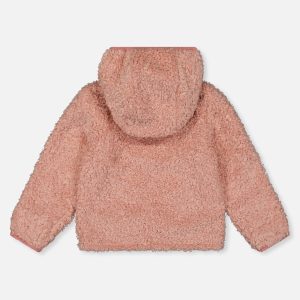 Baby Reversible Mid-Season Jacket Pink - Image 4