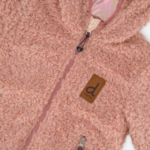 Baby Reversible Mid-Season Jacket Pink - Image 5
