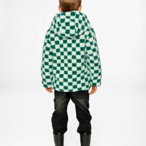 Reversible Mid-Season Jacket Forest Green - Image 4