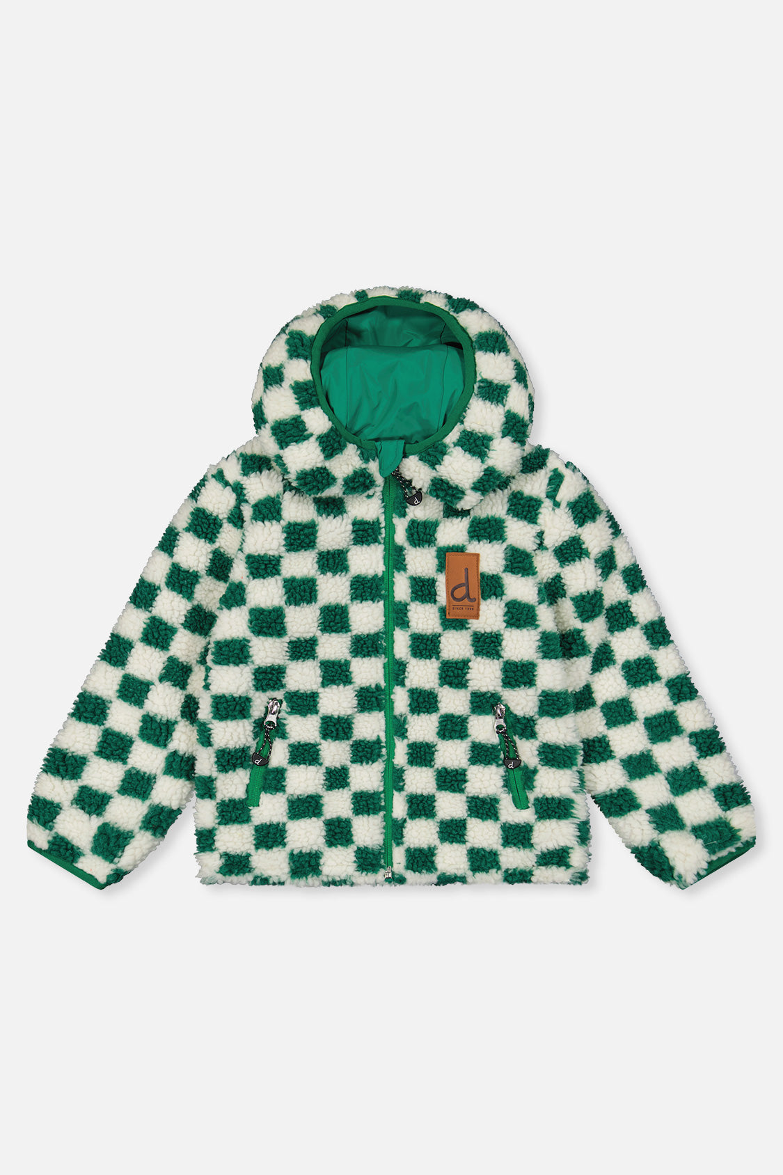 Reversible Mid-Season Jacket Forest Green - Image 5