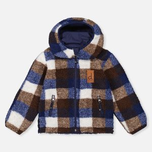 Alternative view of Reversible Mid-Season Jacket Dark Blue And Brown