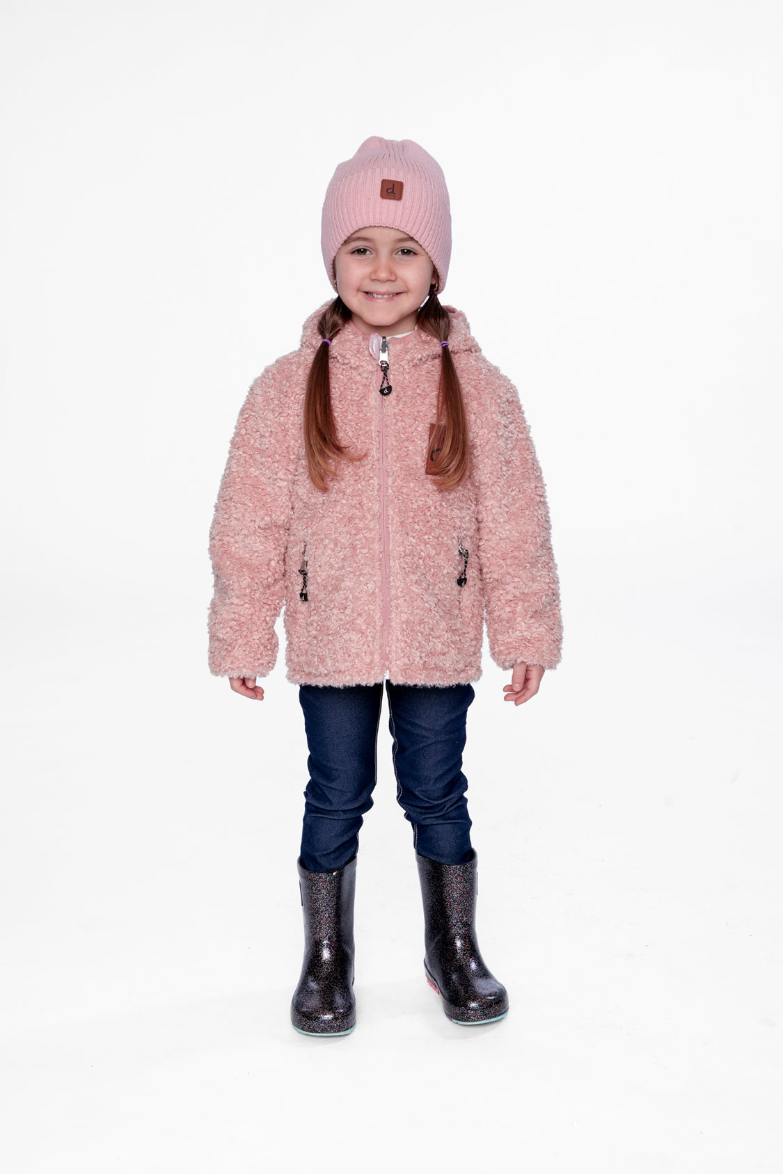 Reversible Mid-Season Jacket Pink - Image 2