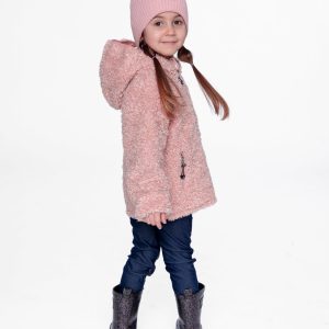 Reversible Mid-Season Jacket Pink - Image 3
