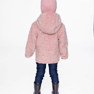 Reversible Mid-Season Jacket Pink - Image 4