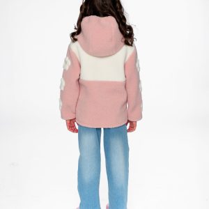Reversible Mid-Season Jacket Pale Pink - Image 4