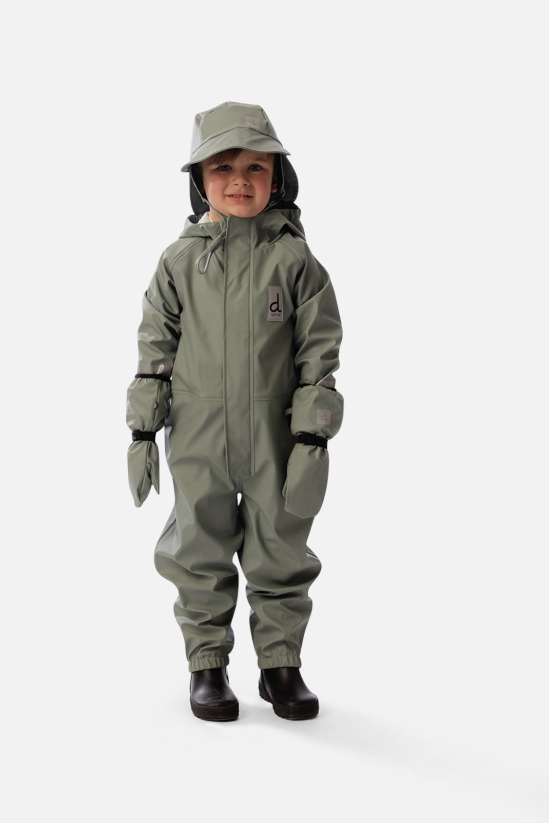 Rain One Piece Sage Green - Image 2