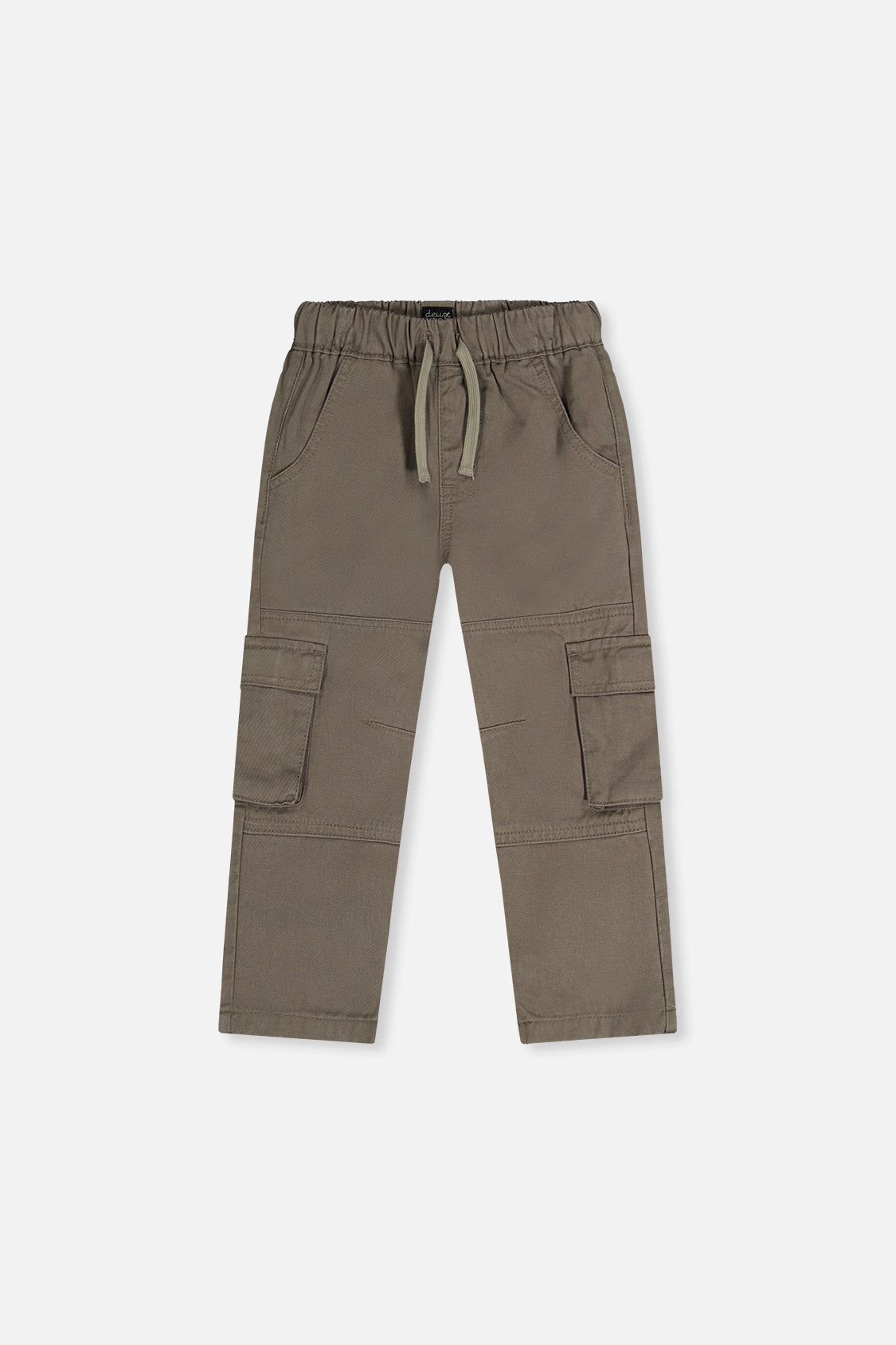 Twill Pants With Cargo Pockets Grey - Image 13