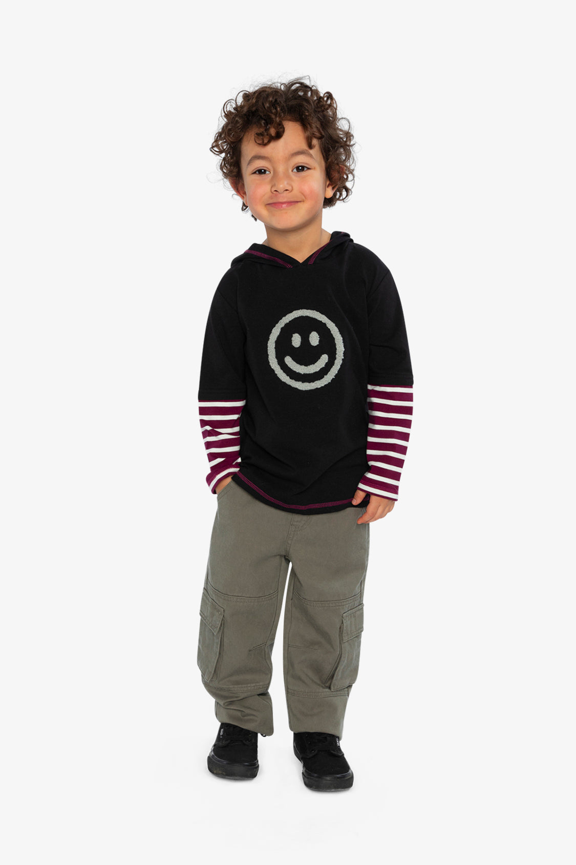 Twill Pants With Cargo Pockets Grey - Image 5