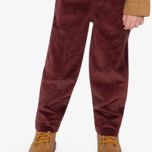 Alternative view of Stretch Corduroy Pants With Cargo Pocket Reddish-Brown