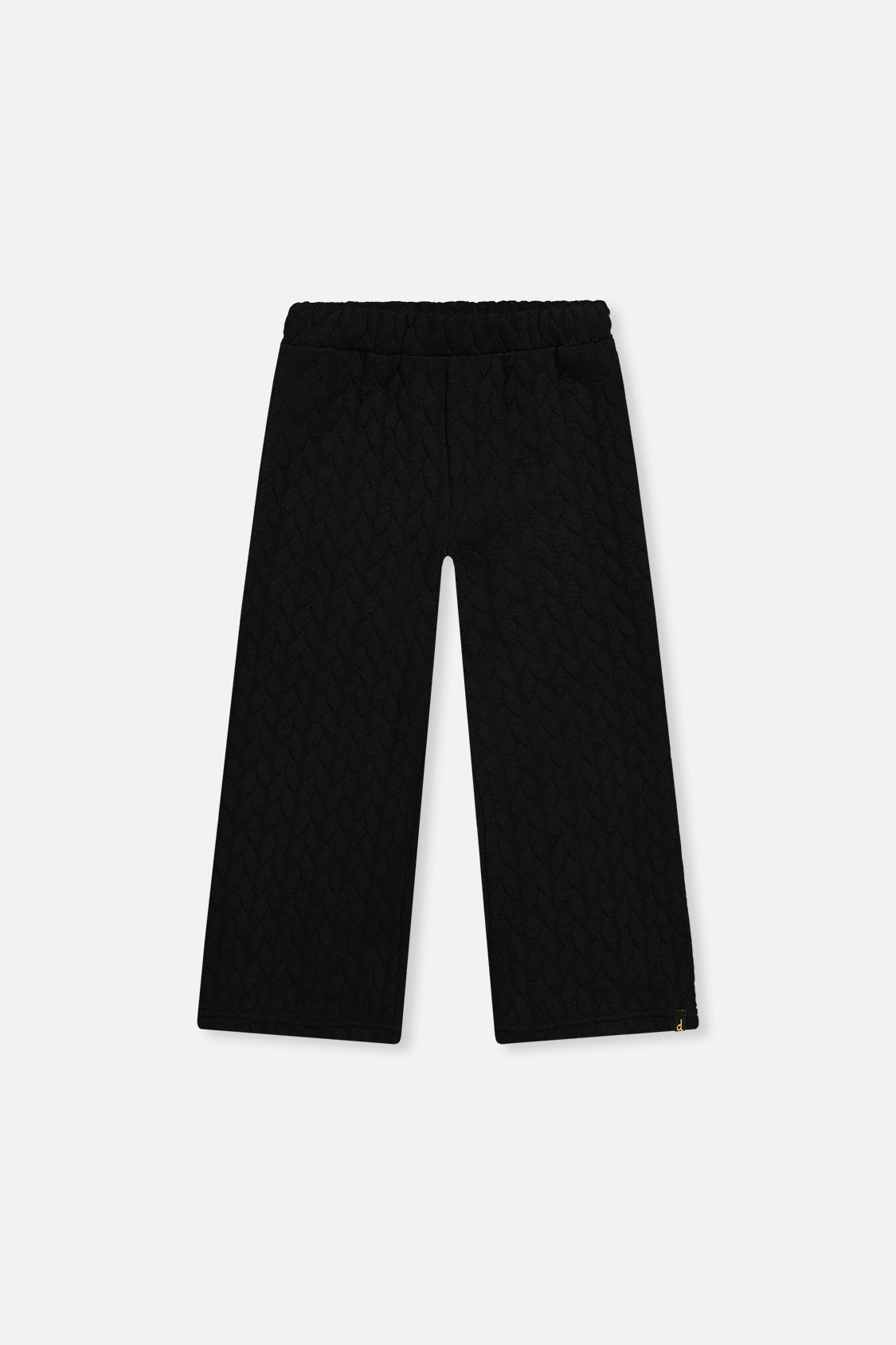 Wide Leg Jacquard Pants Black - Image 9
