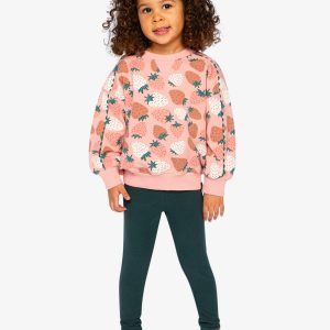 Rib Leggings Jasper Printed Green - Image 5