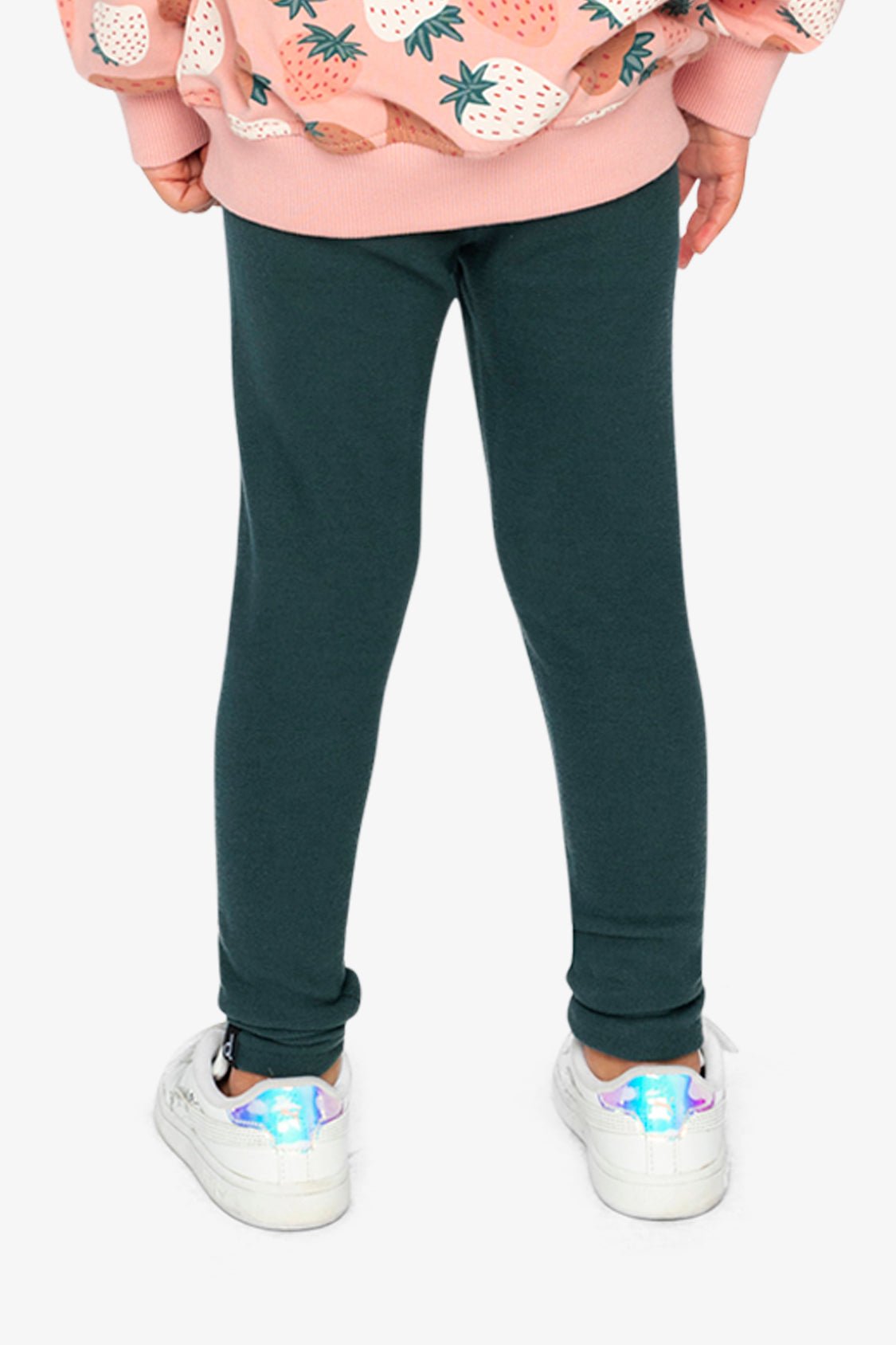Rib Leggings Jasper Printed Green - Image 4