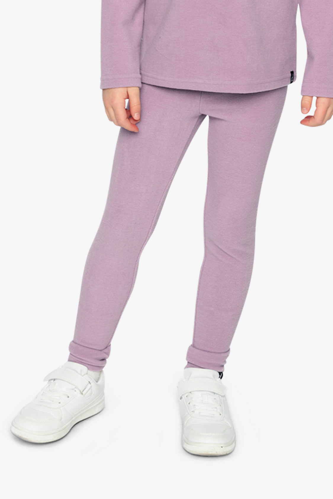 Rib Leggings Violet - Image 2